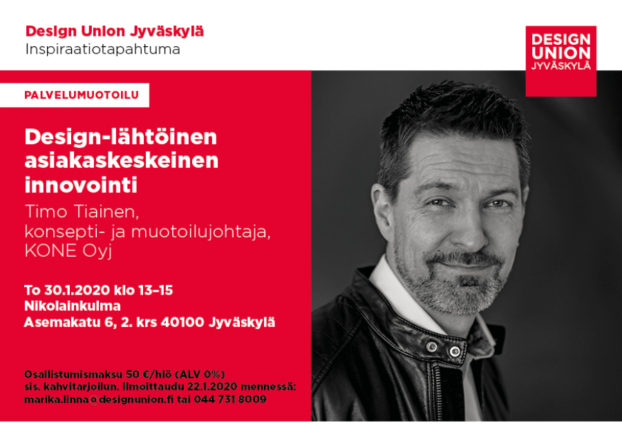 Muotoilusta kilpailuetua yrityksille – luentosarja muotoilujohtajuu&shy;desta