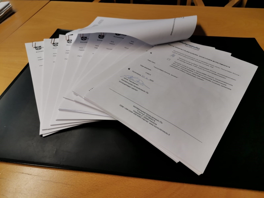 Karstulan kunta on hyväksynyt ensimmäiset yksinyrittäjätuki&shy;hakemukset