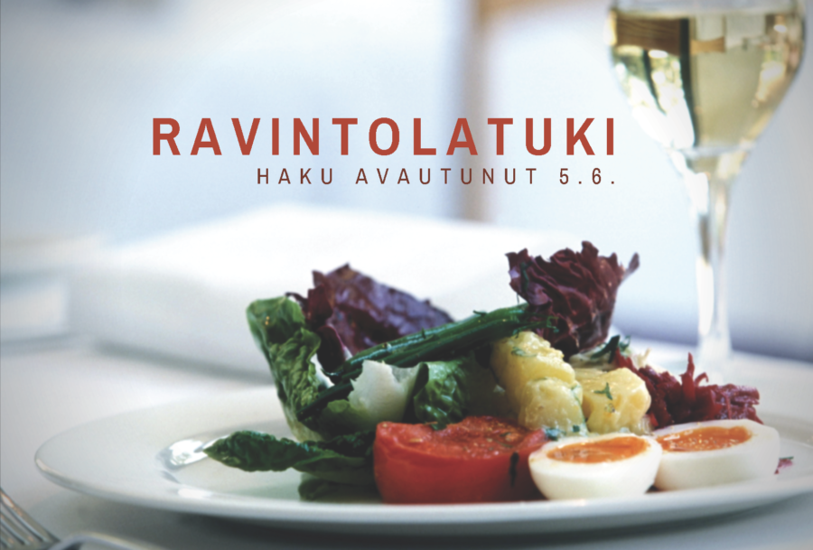 Korona: Ravintolatuen haku on auki