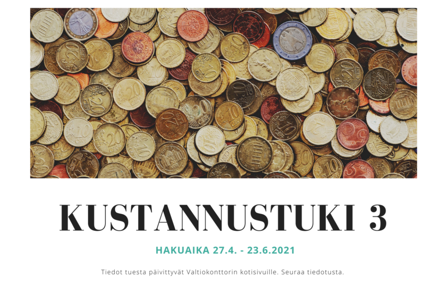 Korona: Kustannustuen kolmas hakukierros alkaa 27.4.