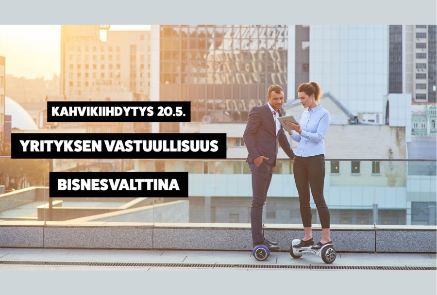 Kahvikiihdytys -yrityksen vastuullisuus bisnesvalttina
