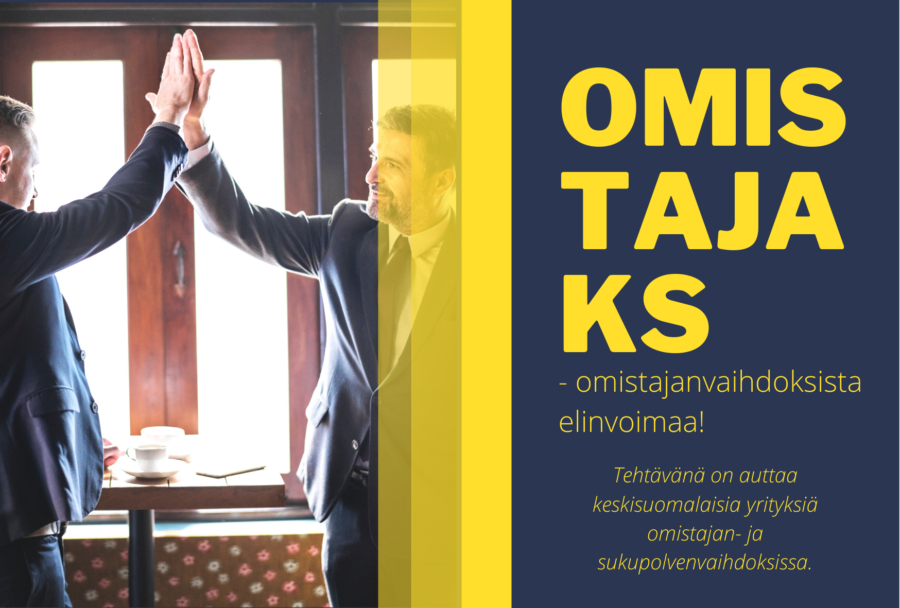 Apua yrityksen omistajanvaihdoksiin