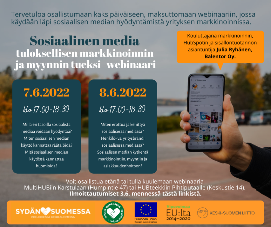 Maksuton some-koulutus yrittäjille