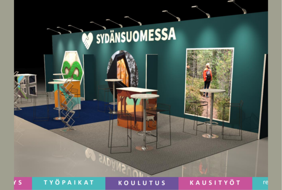 Sydänsuomessa-alue mukana Jyväskylän rekrymessuilla