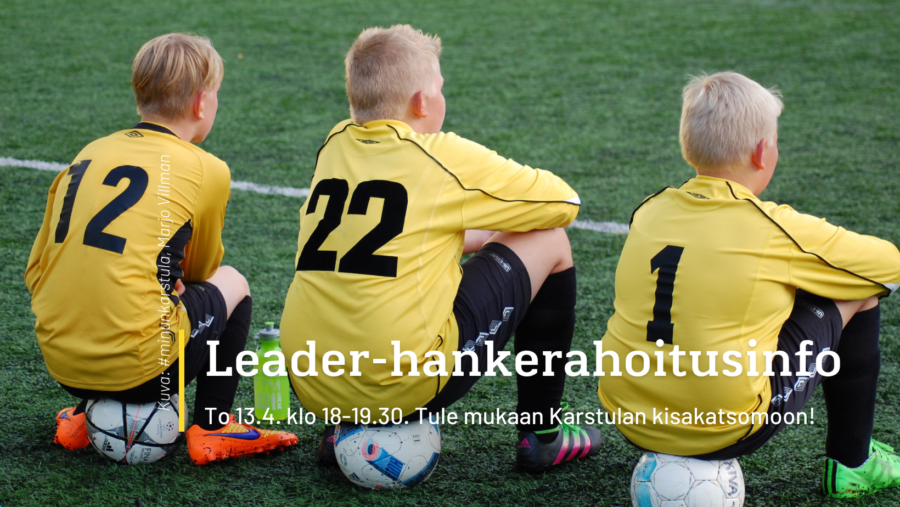 Leader Viisarin hankerahoitusinfo yhdistyksille