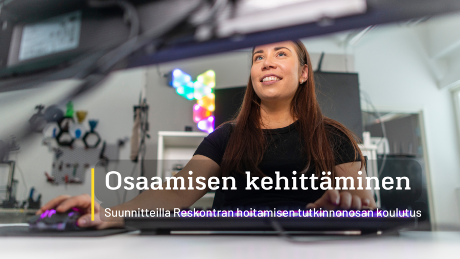Reskontran hoitamisen tutkinnonosan koulutus järjestetään Karstulassa työvoimakoulutuk&shy;sena
