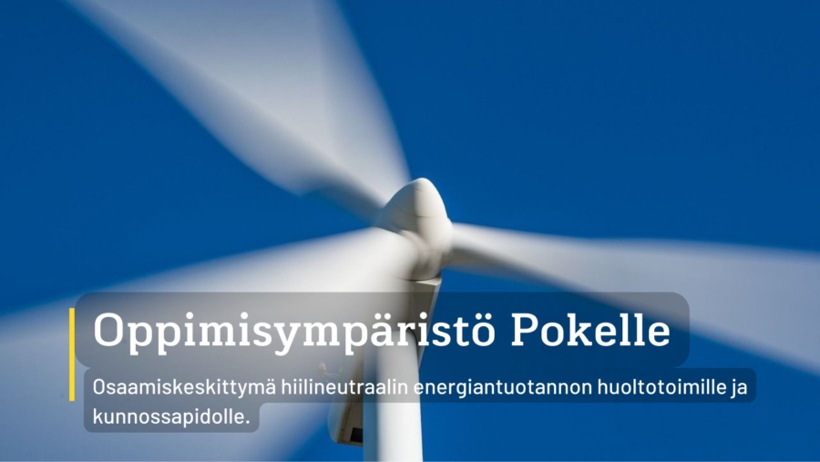1 400 000 €:n hankkeella rakennetaan tuulivoiman ja aurinkopaneelirat&shy;­­kaisuiden osaamiskeskittymä