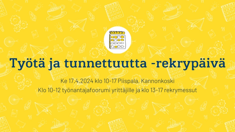 Työtä ja tunnettuutta Sydänsuomeen! -rekrymessut