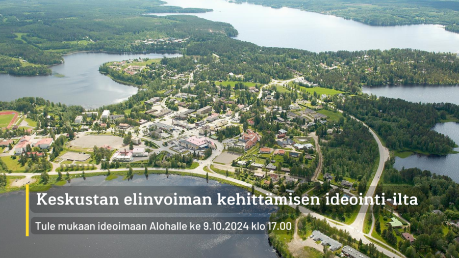 Palvelualan yrittäjä – ilmoittaudu mukaan ideoimaan keinoja keskustan elinvoiman kehittämiseksi
