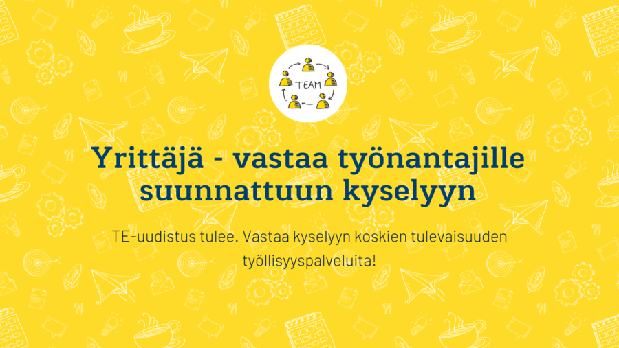 Yrittäjä – vaikuta tulevaisuuden työllisyyspalveluihin