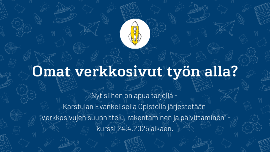 Yrityksen verkkosivut kuntoon – koulutusta tarjolla!