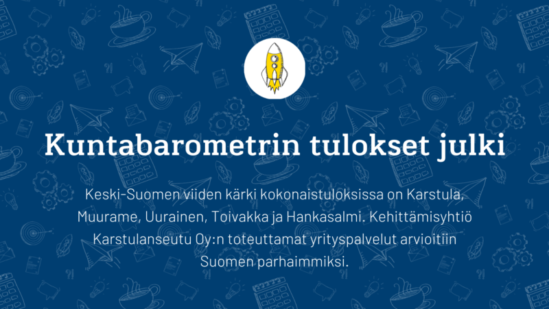Keski-Suomen kunnissa on edelleen hyvä yrittää