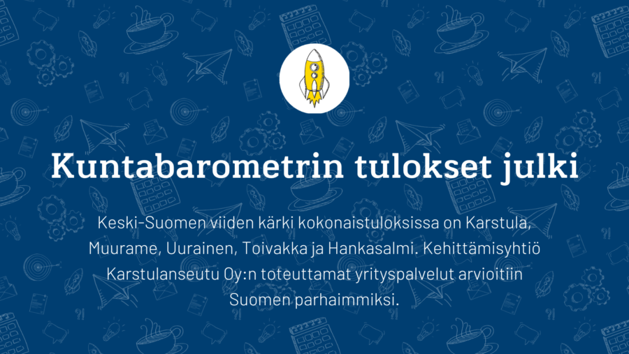 Keski-Suomen kunnissa on edelleen hyvä yrittää