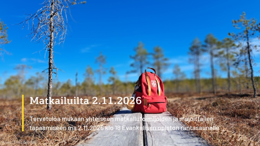 Tervetuloa matkailuiltaan 2.11!